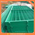 Welded frame wire mesh fencing